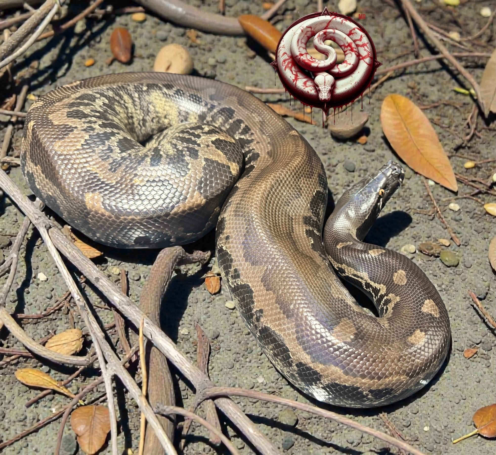 Ejemplar del criadero Top Notch Pythons MX