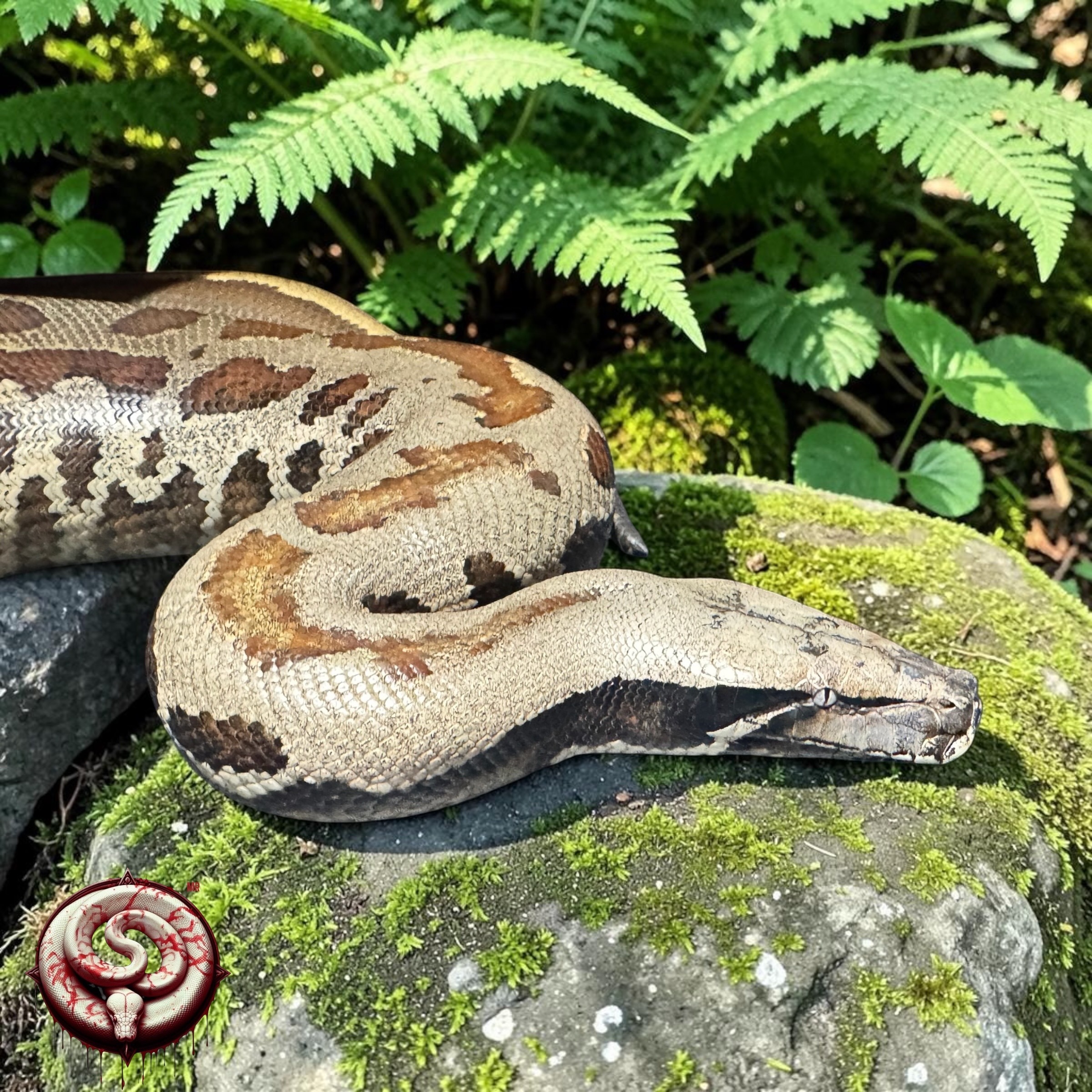 Ejemplar del criadero Top Notch Pythons MX